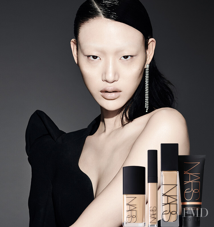 So Ra Choi featured in  the Nars Cosmetics advertisement for Spring/Summer 2019