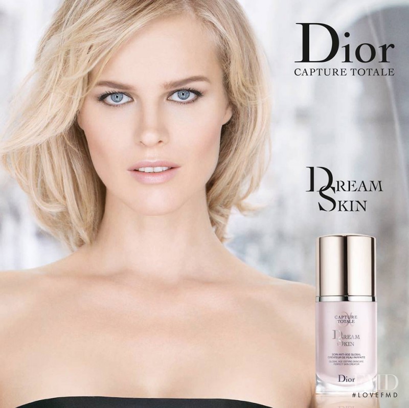 Eva Herzigova featured in  the Dior Beauty Dior Capture Totale advertisement for Autumn/Winter 2012