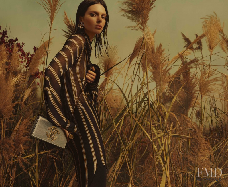 Kendall Jenner featured in  the Roberto Cavalli advertisement for Spring/Summer 2019