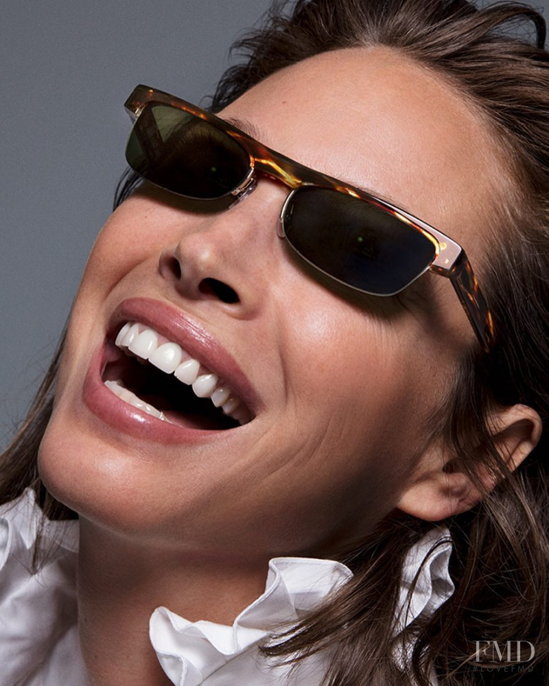 Christy Turlington featured in  the Alexandre Vauthier x Alain Mikli  advertisement for Spring/Summer 2019