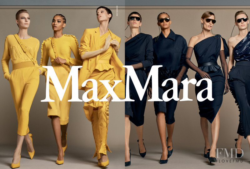 Anyelina Rosa featured in  the Max Mara advertisement for Spring/Summer 2019