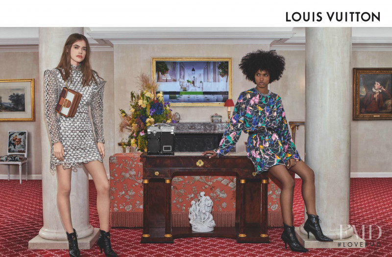 Ambar Cristal Zarzuela featured in  the Louis Vuitton advertisement for Spring/Summer 2019