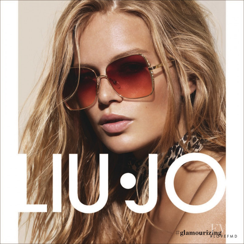 Anna Ewers featured in  the Liu Jo advertisement for Spring/Summer 2019