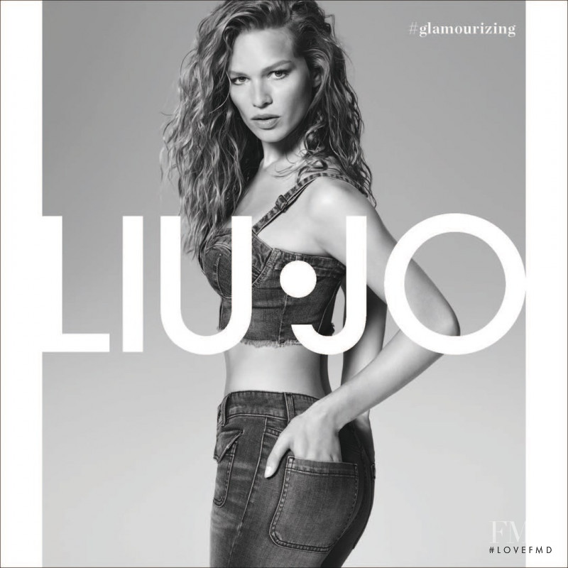 Anna Ewers featured in  the Liu Jo advertisement for Spring/Summer 2019
