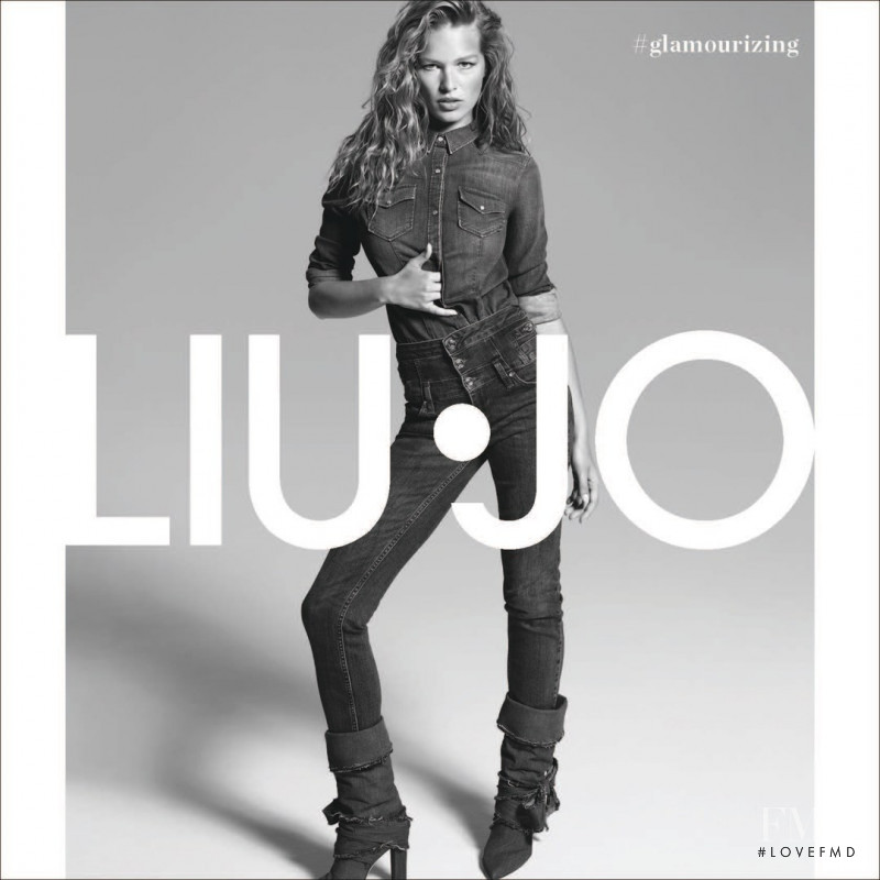 Anna Ewers featured in  the Liu Jo advertisement for Spring/Summer 2019