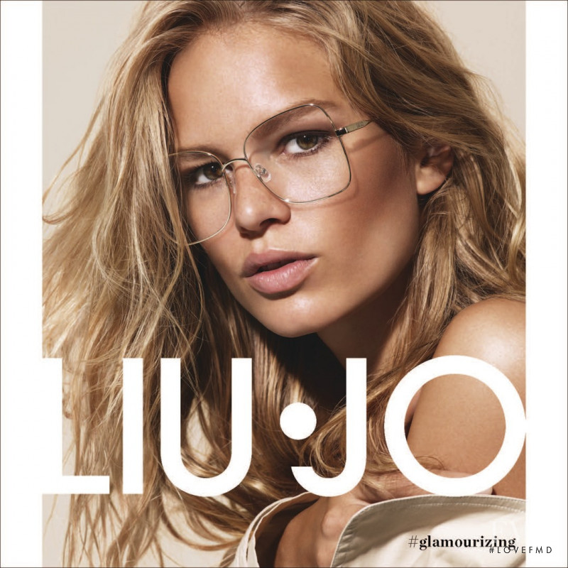 Anna Ewers featured in  the Liu Jo advertisement for Spring/Summer 2019