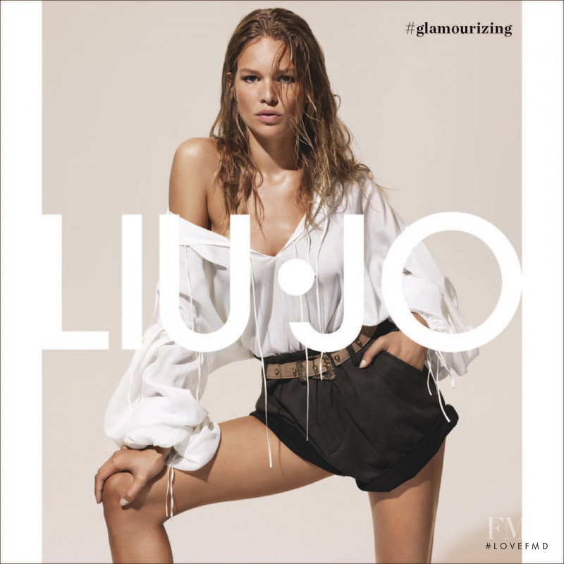 Anna Ewers featured in  the Liu Jo advertisement for Spring/Summer 2019