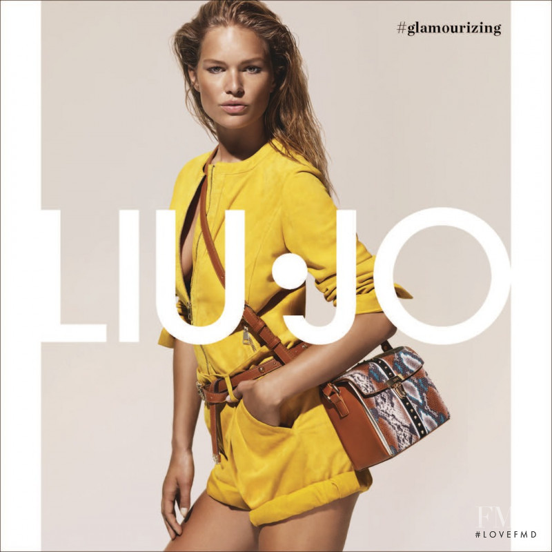 Anna Ewers featured in  the Liu Jo advertisement for Spring/Summer 2019