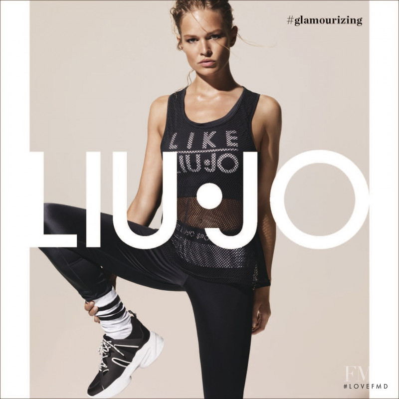 Anna Ewers featured in  the Liu Jo advertisement for Spring/Summer 2019