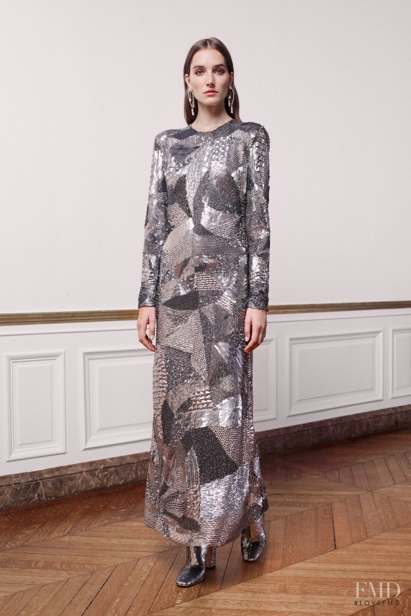 Joséphine Le Tutour featured in  the Alberta Ferretti Limited Edition fashion show for Autumn/Winter 2019