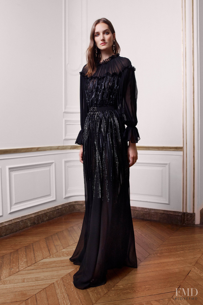 Joséphine Le Tutour featured in  the Alberta Ferretti Limited Edition fashion show for Autumn/Winter 2019