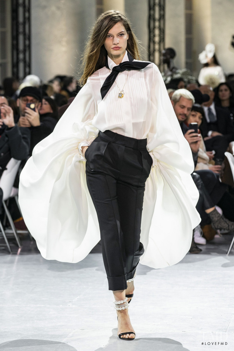 Faretta Radic featured in  the Alexandre Vauthier fashion show for Spring/Summer 2019
