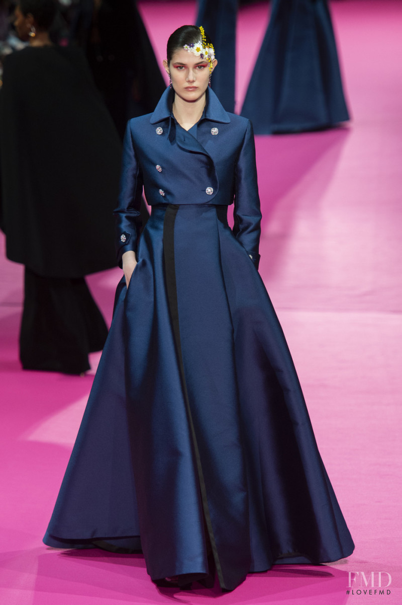 Lucia Lopez featured in  the Alexis Mabille fashion show for Spring/Summer 2019