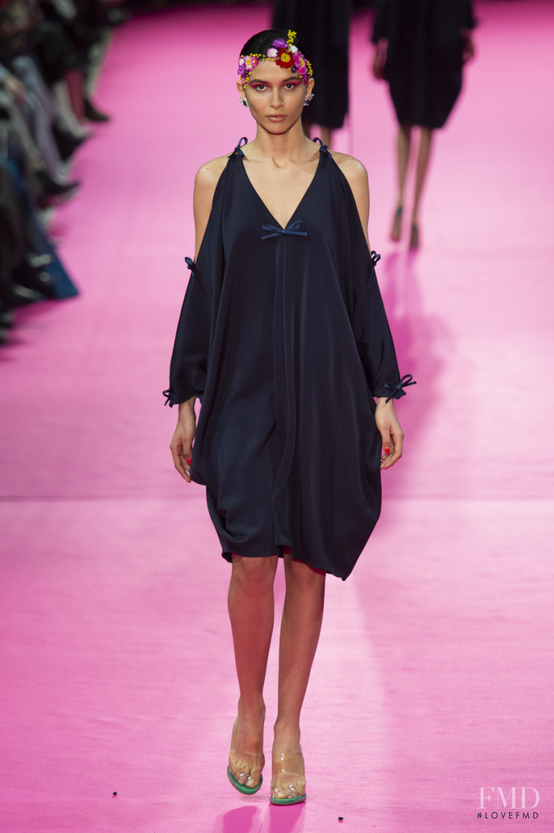 Azza Slimene featured in  the Alexis Mabille fashion show for Spring/Summer 2019