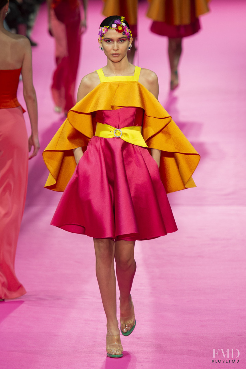 Azza Slimene featured in  the Alexis Mabille fashion show for Spring/Summer 2019