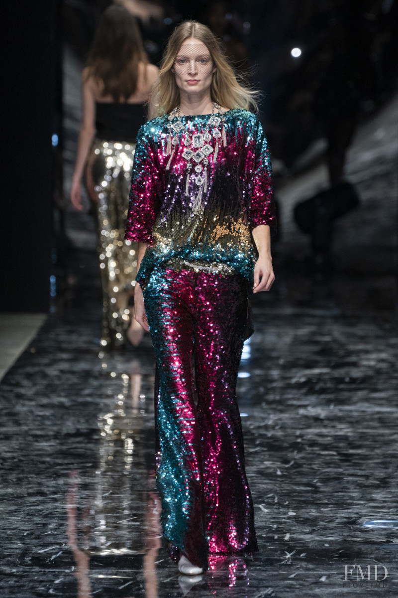 Melissa Tammerijn featured in  the Azzaro fashion show for Spring/Summer 2019