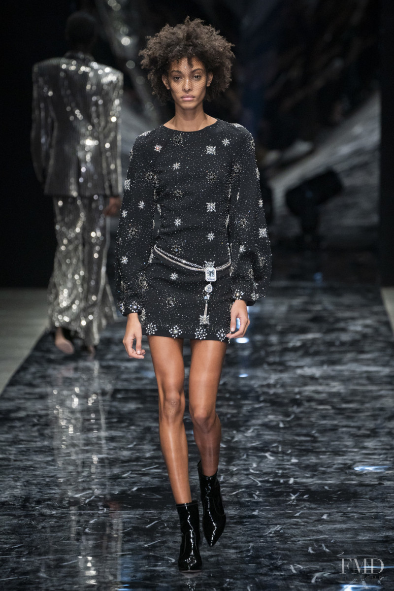 Samile Bermannelli featured in  the Azzaro fashion show for Spring/Summer 2019