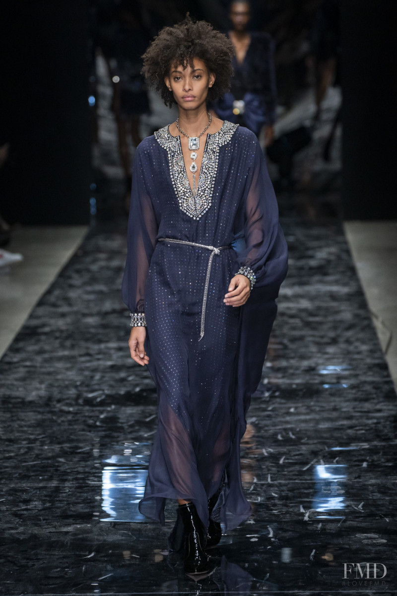Samile Bermannelli featured in  the Azzaro fashion show for Spring/Summer 2019