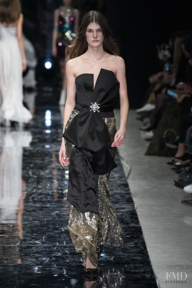 Lucia Lopez featured in  the Azzaro fashion show for Spring/Summer 2019