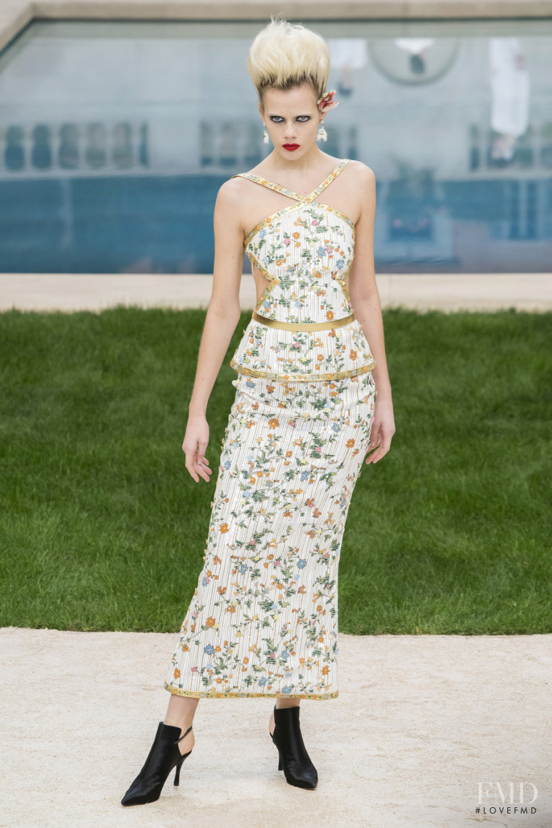 Marjan Jonkman featured in  the Chanel Haute Couture fashion show for Spring/Summer 2019