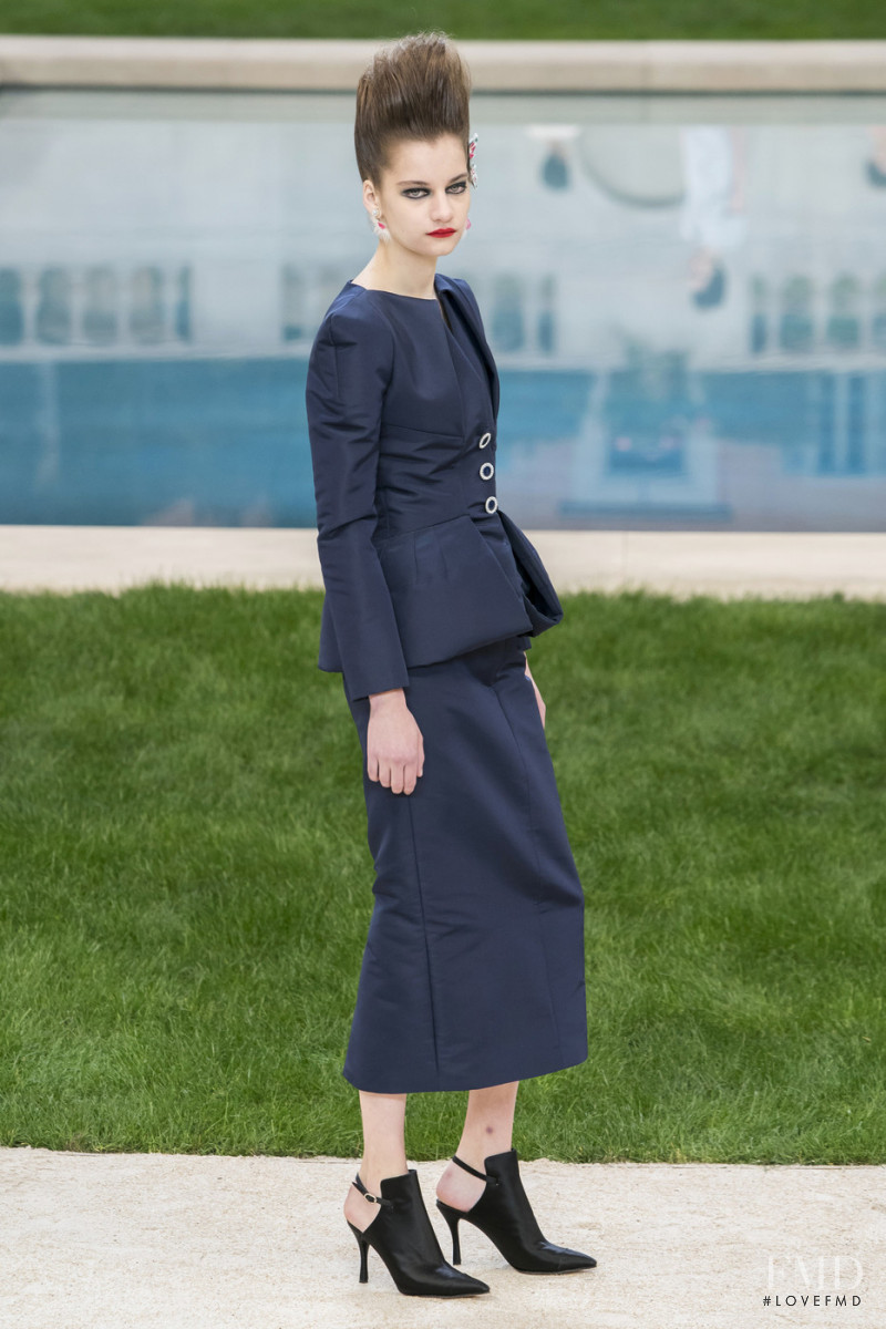 Alina Bolotina featured in  the Chanel Haute Couture fashion show for Spring/Summer 2019