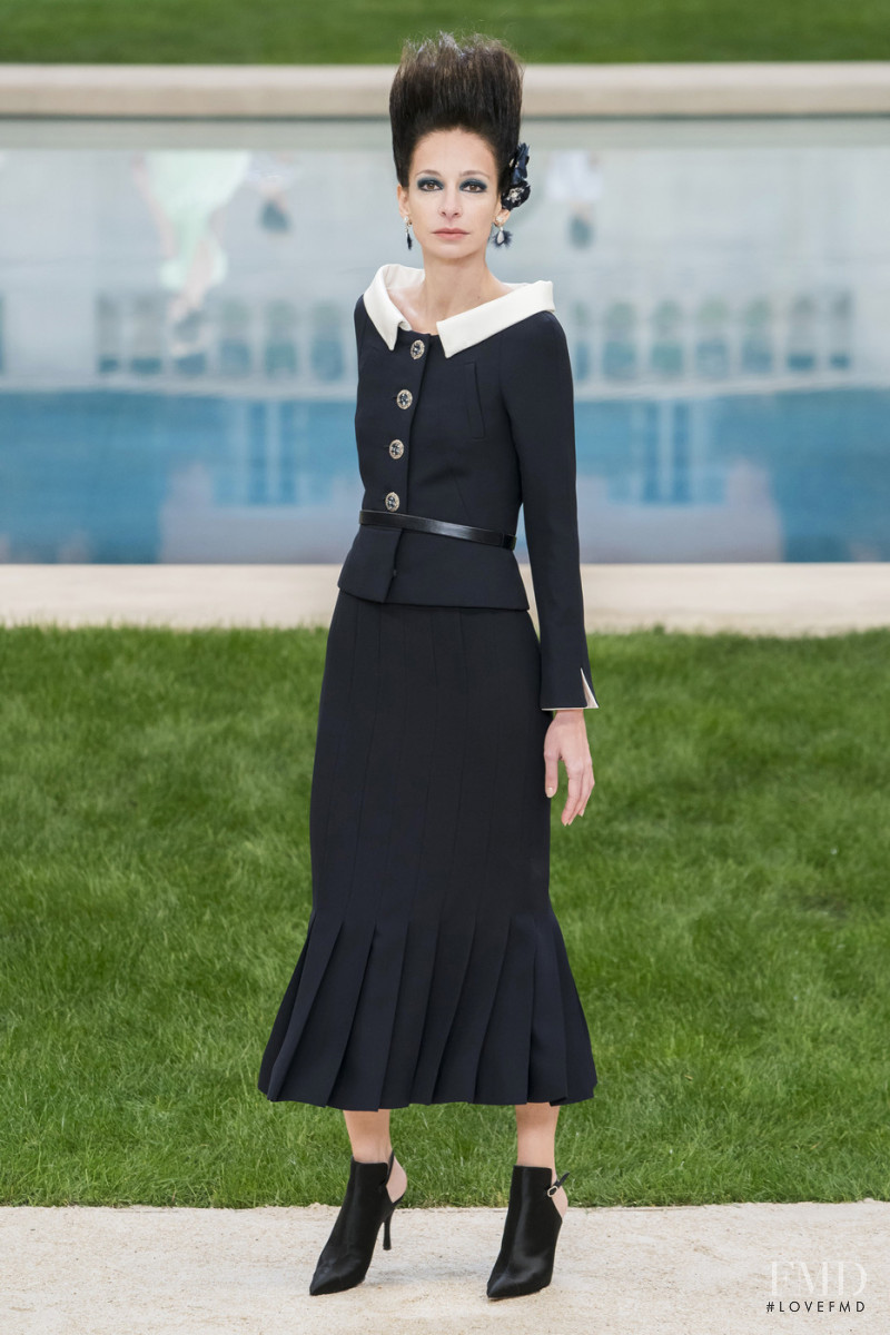 Amanda Sanchez featured in  the Chanel Haute Couture fashion show for Spring/Summer 2019