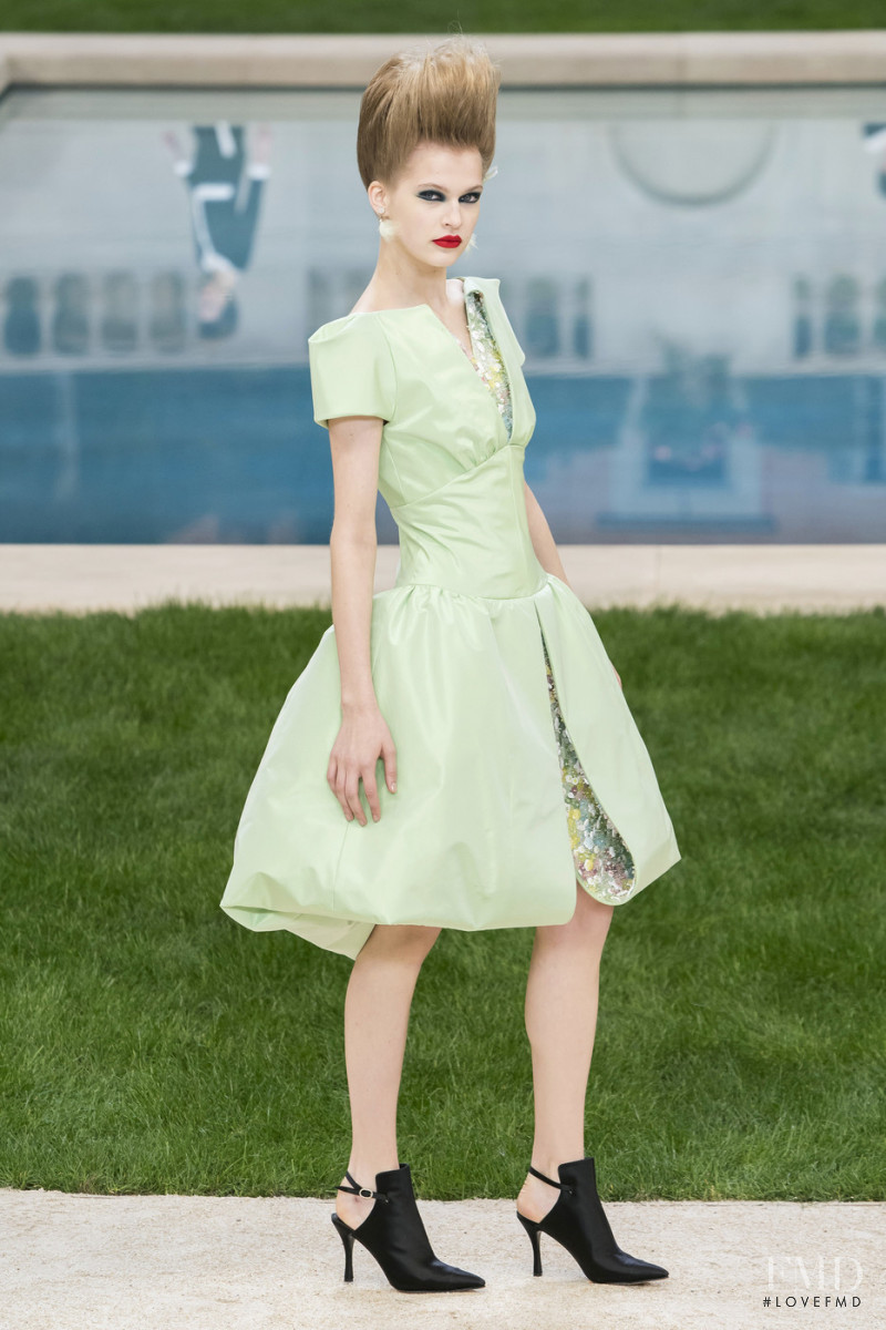 Aivita Muze featured in  the Chanel Haute Couture fashion show for Spring/Summer 2019