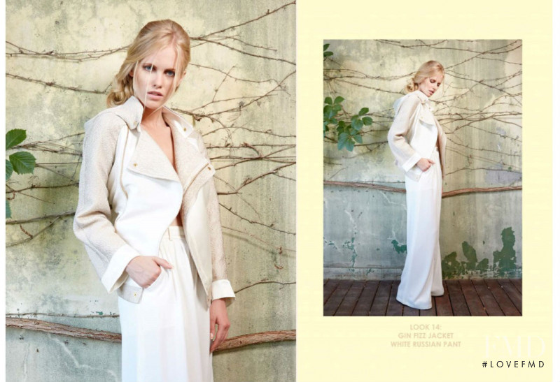 Anna Albrekht featured in  the Lentejita lookbook for Spring/Summer 2015