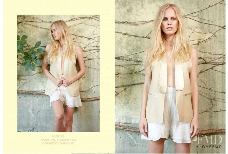 Anna Albrekht featured in  the Lentejita lookbook for Spring/Summer 2015