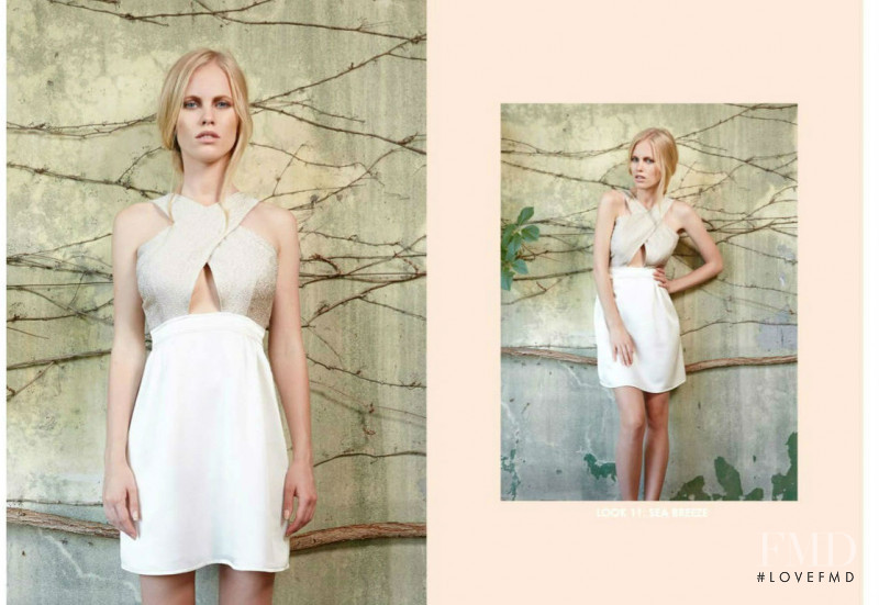 Anna Albrekht featured in  the Lentejita lookbook for Spring/Summer 2015