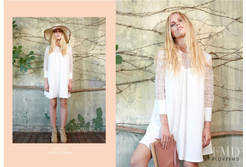 Anna Albrekht featured in  the Lentejita lookbook for Spring/Summer 2015