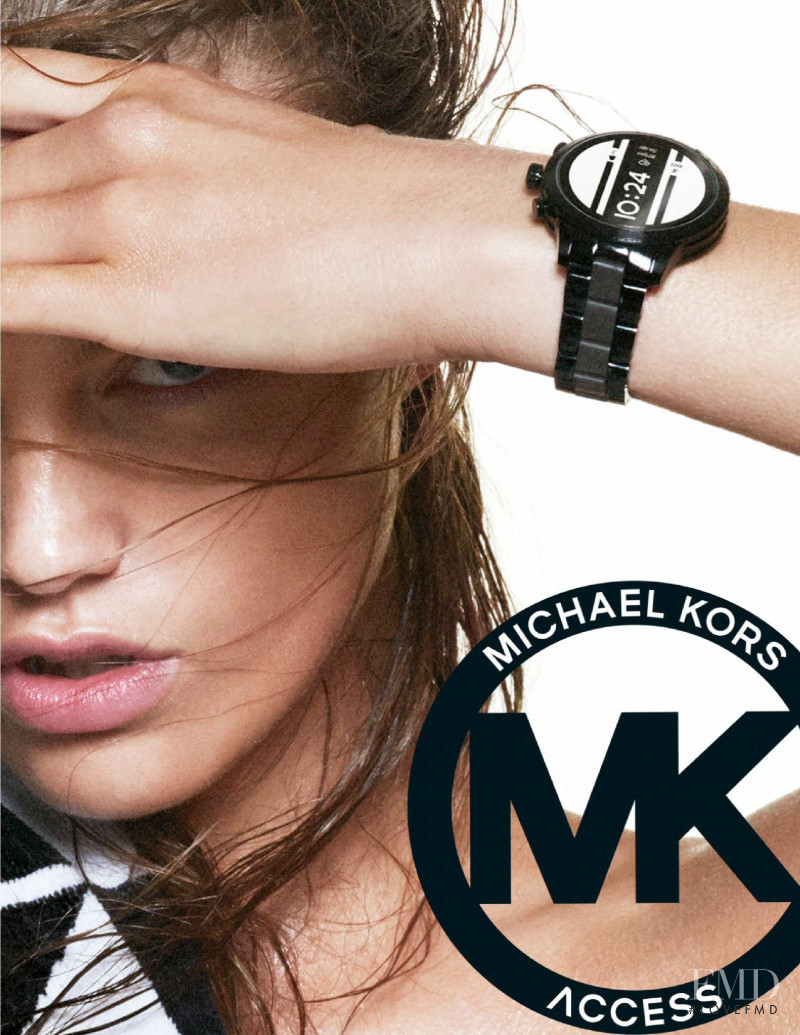 Luna Bijl featured in  the Michael Kors Collection Michael Kors Spring 2019 advertisement for Spring/Summer 2019