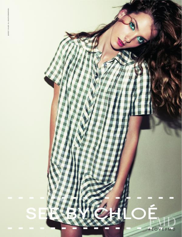 Denisa Dvorakova featured in  the See by Chloe advertisement for Spring/Summer 2007