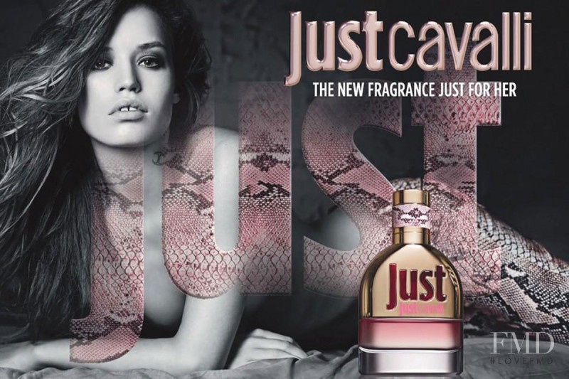 Georgia May Jagger featured in  the Just Cavalli "For Her" Fragrance advertisement for Autumn/Winter 2012