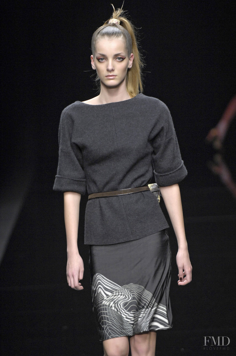 Denisa Dvorakova featured in  the Anteprima fashion show for Autumn/Winter 2007