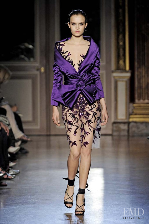 Josephine Skriver featured in  the Zuhair Murad fashion show for Autumn/Winter 2011