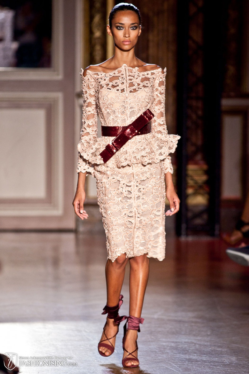 Anais Mali featured in  the Zuhair Murad fashion show for Autumn/Winter 2011