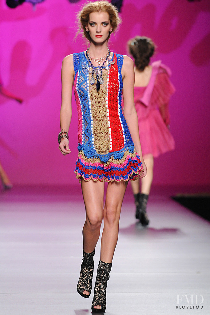 Denisa Dvorakova featured in  the Francis Montesinos fashion show for Spring/Summer 2012