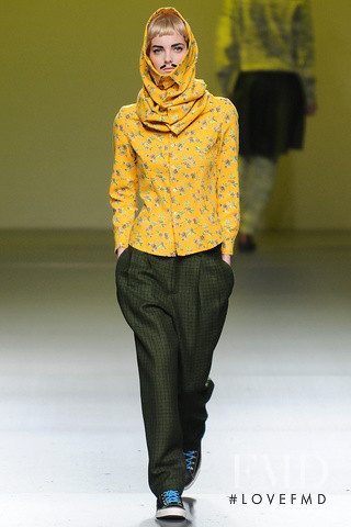 Denisa Dvorakova featured in  the Carlos Dï¿½ez fashion show for Autumn/Winter 2012