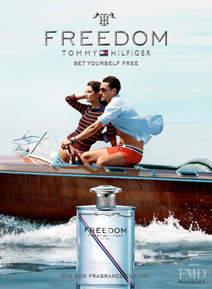 Arthur Kulkov featured in  the Tommy Hilfiger "Freedom" Fragrance advertisement for Autumn/Winter 2012