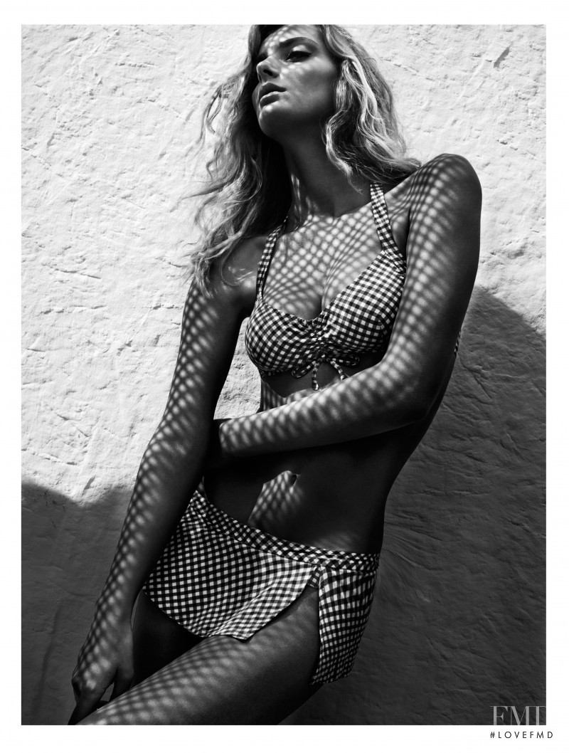 Denisa Dvorakova featured in  the Andres Sarda Swimwear & Lingerie advertisement for Spring/Summer 2014