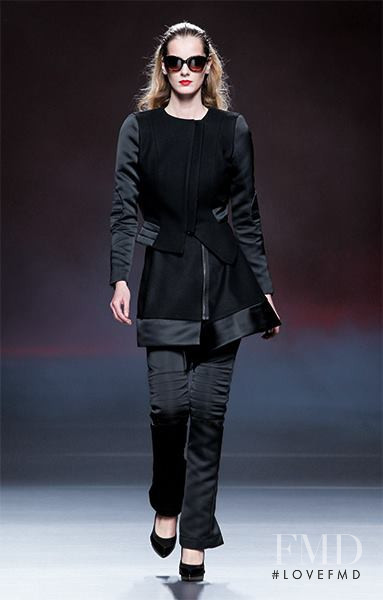 Denisa Dvorakova featured in  the Ana Locking fashion show for Autumn/Winter 2013