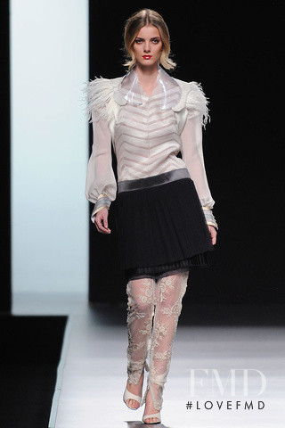 Denisa Dvorakova featured in  the Ion Fiz fashion show for Autumn/Winter 2013