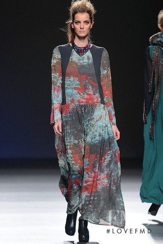 Denisa Dvorakova featured in  the Sara Coleman fashion show for Autumn/Winter 2013