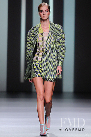 Denisa Dvorakova featured in  the Martin Lamothe fashion show for Spring/Summer 2013