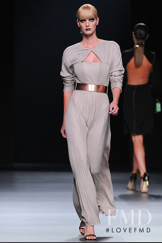 Denisa Dvorakova featured in  the Juanjo Oliva fashion show for Spring/Summer 2013