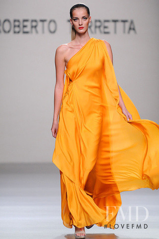 Denisa Dvorakova featured in  the Roberto Torretta fashion show for Spring/Summer 2013
