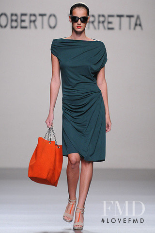 Denisa Dvorakova featured in  the Roberto Torretta fashion show for Spring/Summer 2013