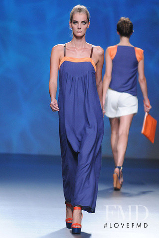 Denisa Dvorakova featured in  the Sara Coleman fashion show for Spring/Summer 2013