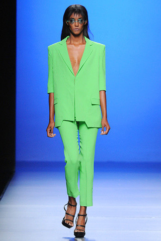 Sessilee Lopez featured in  the Martin Lamothe fashion show for Spring/Summer 2012